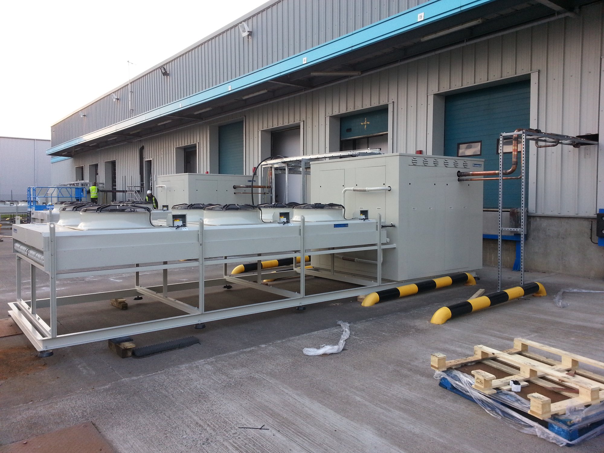Industrial refrigeration plant — project photo 0018