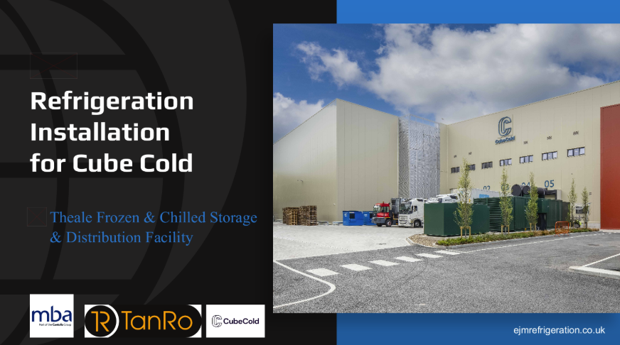 EJM Delivers Advanced Natural Refrigerant Installation for Cube Cold in Theale